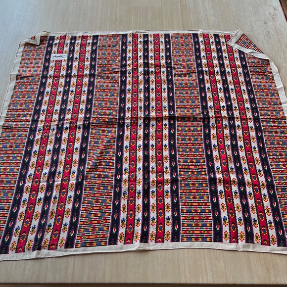 YSL Patterned Silk Scarf - Picture 3 of 3